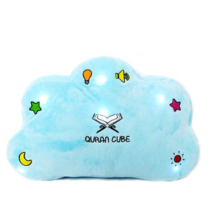 Quran Cube Pillow - Dua Nasheeds Kalimas - Kids Islamic Toy