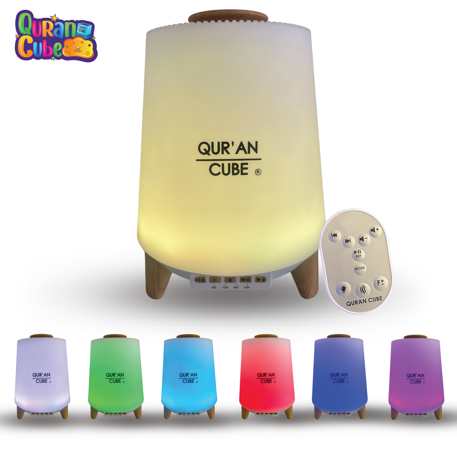 Quran Cube Aroma Diffuser - Quran & Nasheeds Speaker