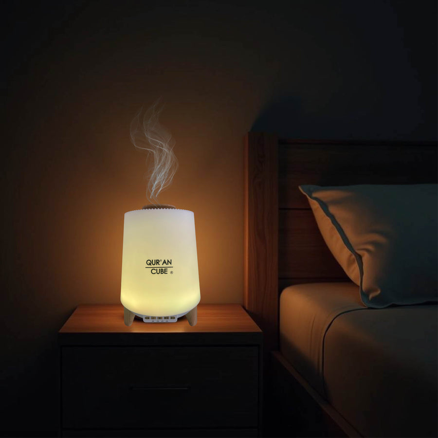 Quran Cube Aroma Diffuser - Quran & Nasheeds Speaker