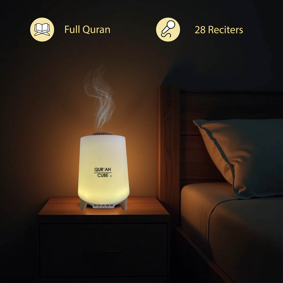 Quran Cube Aroma Diffuser - Quran & Nasheeds Speaker