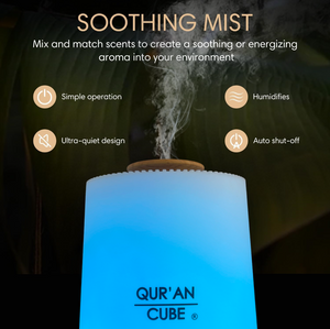 Quran Cube Aroma Diffuser - Quran & Nasheeds Speaker