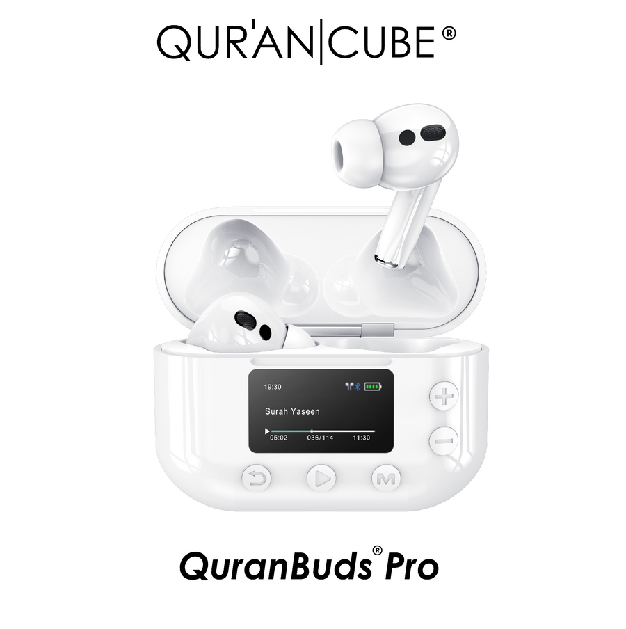 Quran Buds Pro - Wireless EarBuds - Full Quran MP3 Player